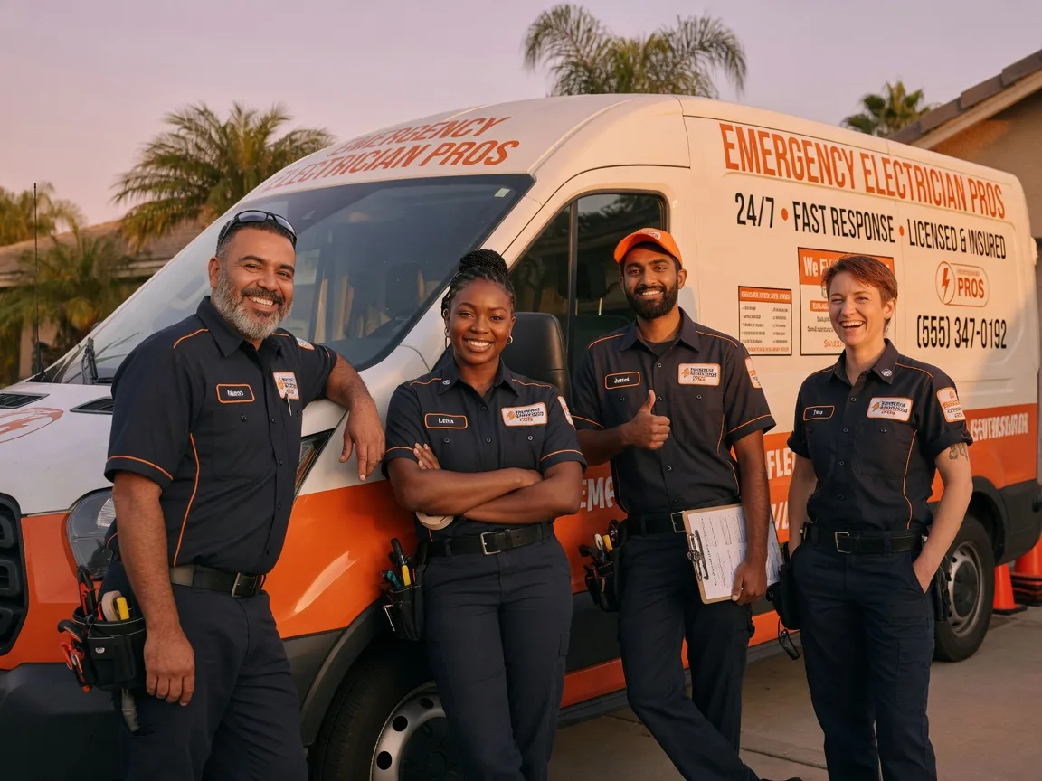 Emergency Electrician company in Flournoy, CA